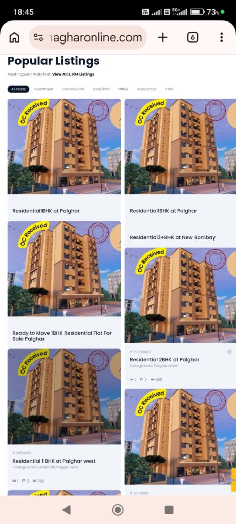 Ready to MoveResidential project at Palghar West